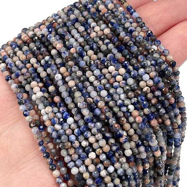 Natural Sodalite Beads Strands