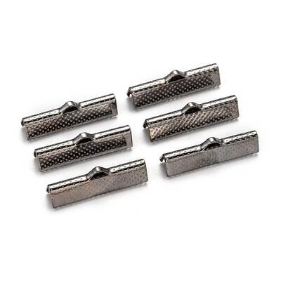 Iron Ribbon Crimp Ends