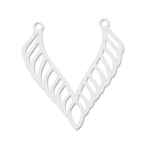 Non-Tarnish 201 Stainless Steel Pendant Links