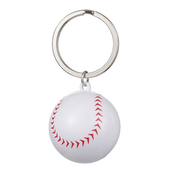 ABS Plastic Sports Ball Theme Pendants Keychains