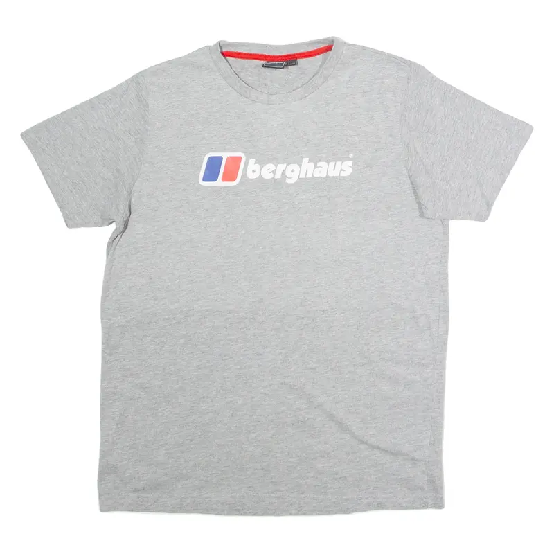BERGHAUS Boys T-Shirt Green Crew Neck 14-15Y