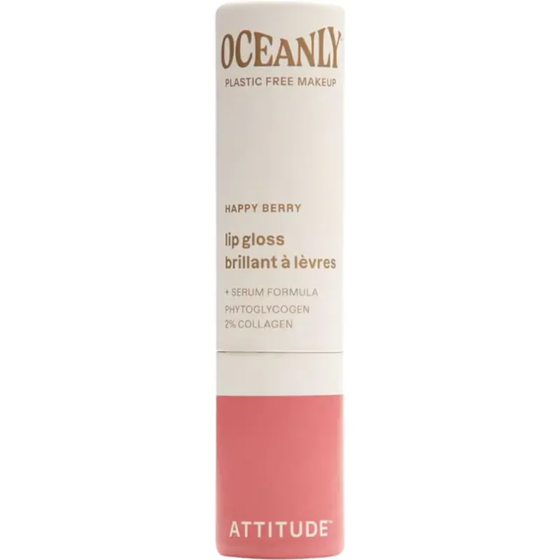 Attitude Oceanly Lip Gloss Stick Happy Berry (340 g)