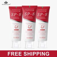 AstraGlow SP-8 Probiotic Toothpaste (3×100g) - Official Authentic Formula:Effectively removes stains & whitens teeth Tartar ...