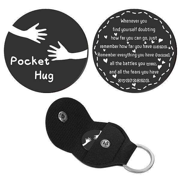 2Pcs 2 Style PU Leather Guitar Clip