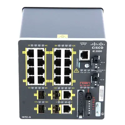 IE-2000-16TC-G-E Cisco IE-2000-16TC-G 18-Port + 4-Port SFP L2 Switch