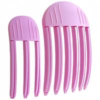 2Pcs 3/6 Teeth High Skull Artifacts for Volume & Natural Puffy Effect, No Trace, Bounce Curl Brush Hair, Claw Clip,hair pick ...