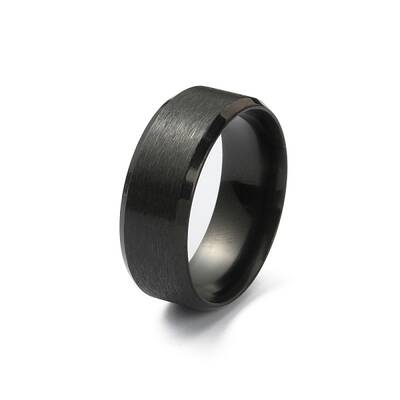 201 Stainless Steel Plain Band Ring for Men Women