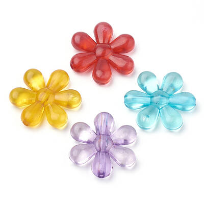 Transparent Acrylic Beads