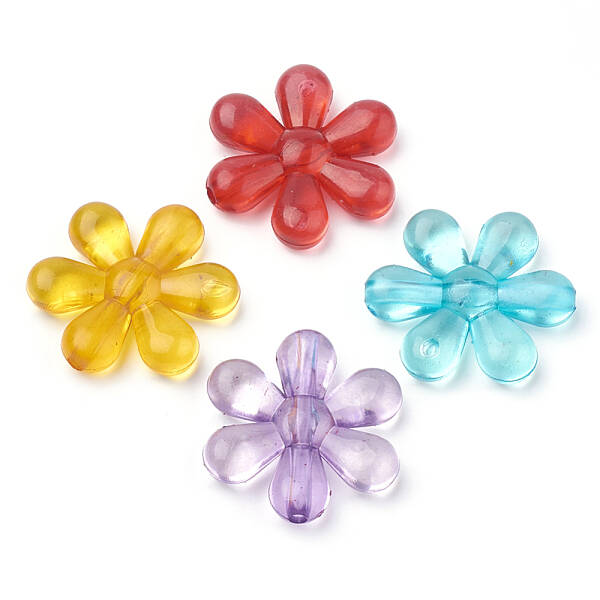 Transparent Acrylic Beads
