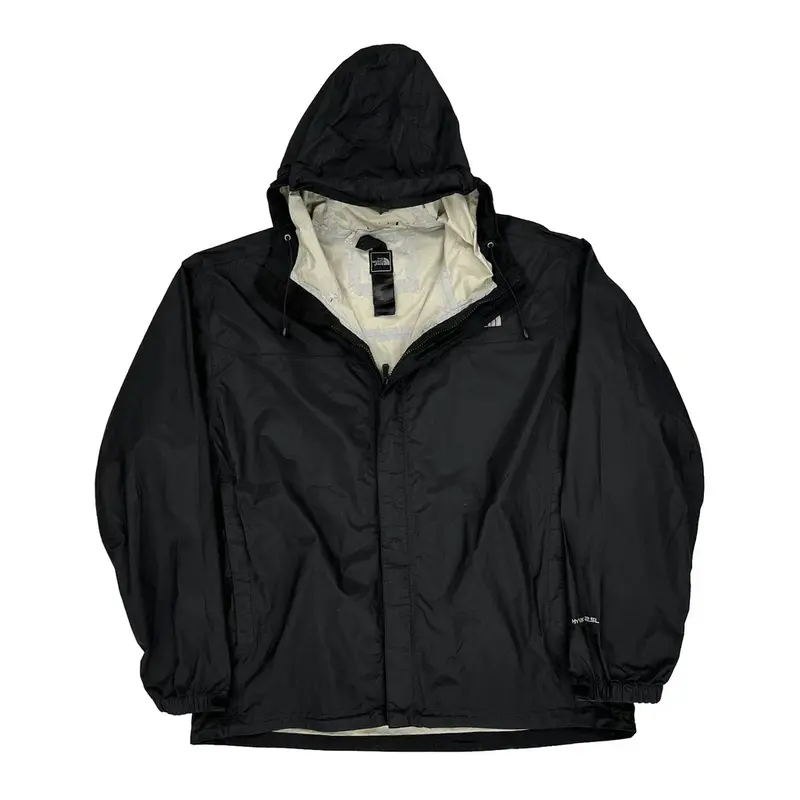 The North Face Waterproof Jacket - XL Black Polyester