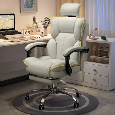 【Back To School】Big and Tall Office Chair Executive office chair,Ergonomic High Back Cushion Lumbar Back Support, Compute...