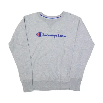 CHAMPION Sweatshirt Grey Mens S