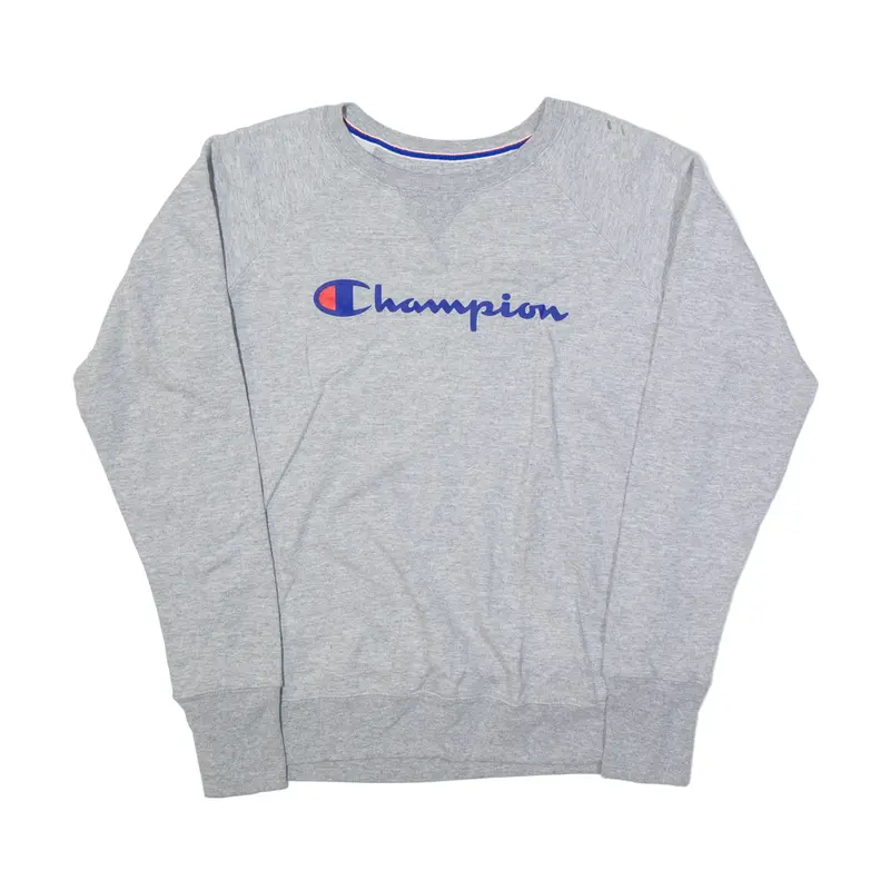 CHAMPION Sweatshirt Grey Mens S