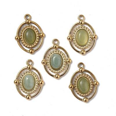 Natural Green Aventurine Pendants