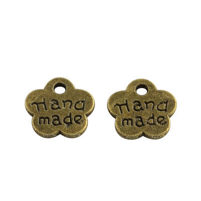 Tibetan Style Alloy Flower Charms