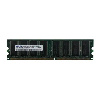 Samsung M368L2923CUN-CCC | 1GB DDR-400MHz PC3200 Non-ECC Unbuffered UDIMM CL3 2Rx8 2.5V 184-Pin Memory Module