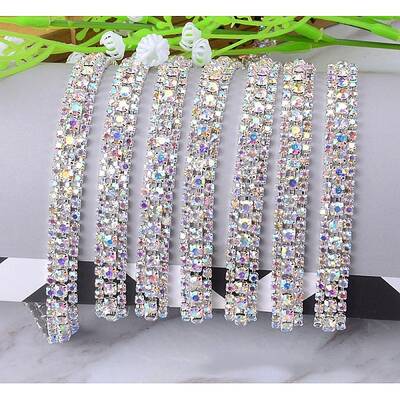 Brass Rhinestone Strass Chains