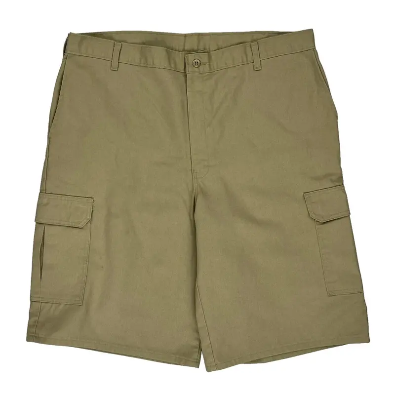 Dickies Cargo Shorts - 40? Waist Beige Cotton Blend