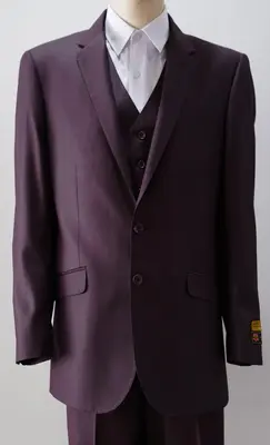 Tailored Plum - Mens Modern Fit Suit