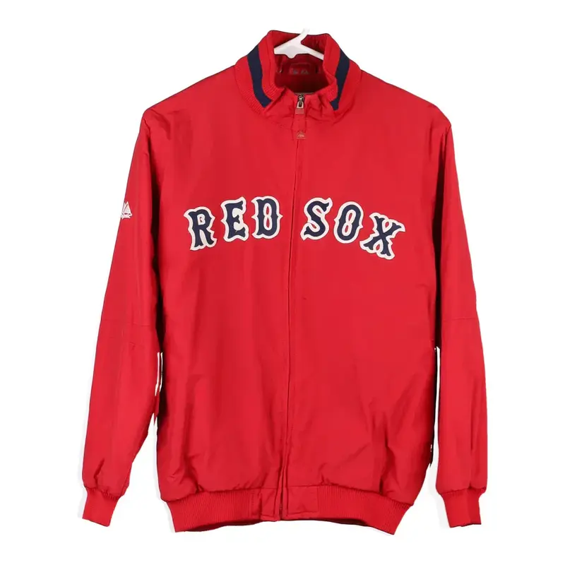 Age 14-16 Majestic Jacket - Large Red Polyester