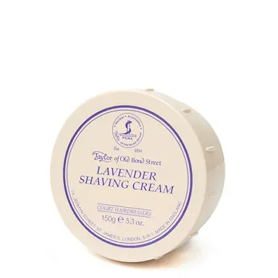 Taylor of Old Bond Street lavender shaving cream