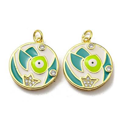 Real 18K Gold Plated Brass Pendants
