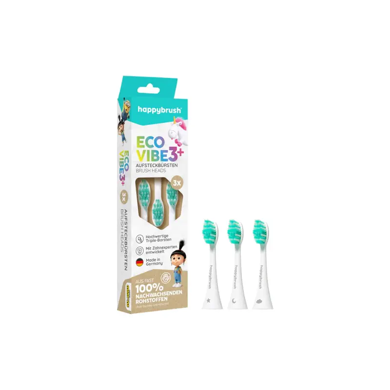 happybrush Eco VIBE 3+ - Agnes Heads