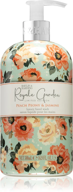 Baylis & Harding Royale Garden Peach, Peony & Jasmine Liquid Hand Soap 500 ml