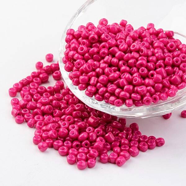 6/0 Baking Paint Glass Seed Beads