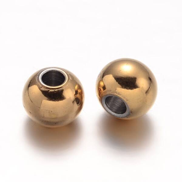 Ion Plating(IP) 304 Stainless Steel Beads