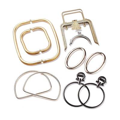 (Defective Closeout Sale: Scratch) Alloy & Iron Metal Bag Handles