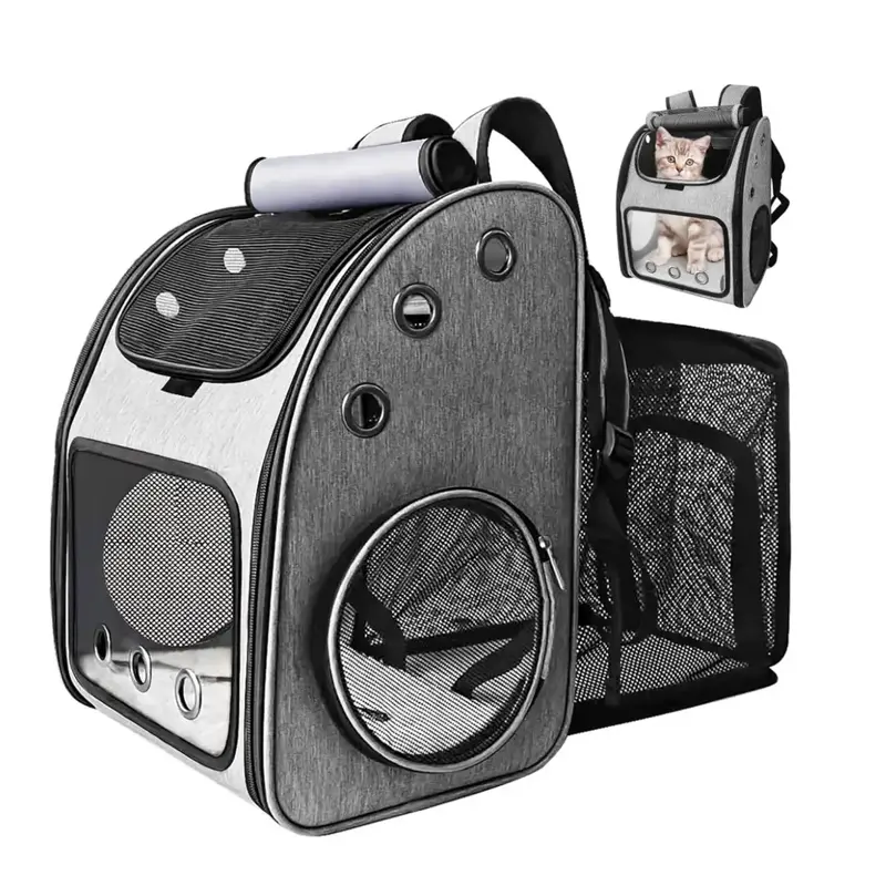 NW3lbs Expandable Pet Carrier Backpack for Cats, Dogs & puppy Small Animals, Portable Design, Airline Approved, Rear Expandab...