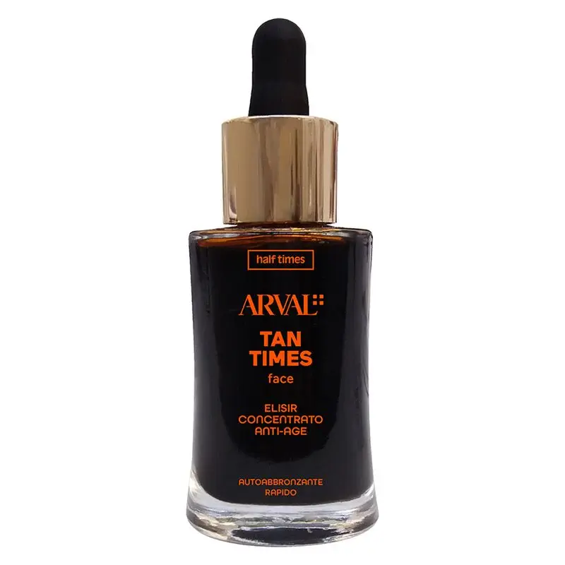 Arval Tan Times Face Concentrated Anti-Age Elixir - Fast Self-Tanner 30 ml