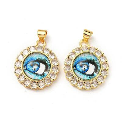 Real 18K Gold Plated Brass Pendants