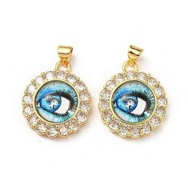 Real 18K Gold Plated Brass Pendants
