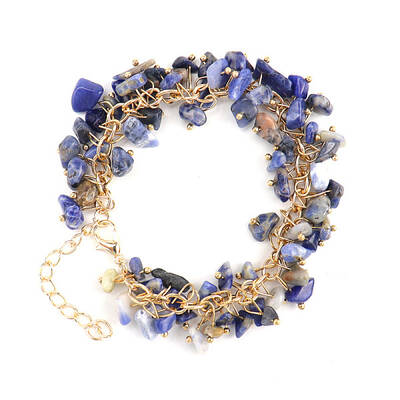 Natural Sodalite Bead Bracelets
