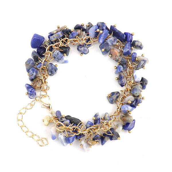 Natural Sodalite Bead Bracelets