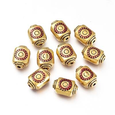 Alloy Enamel Beads