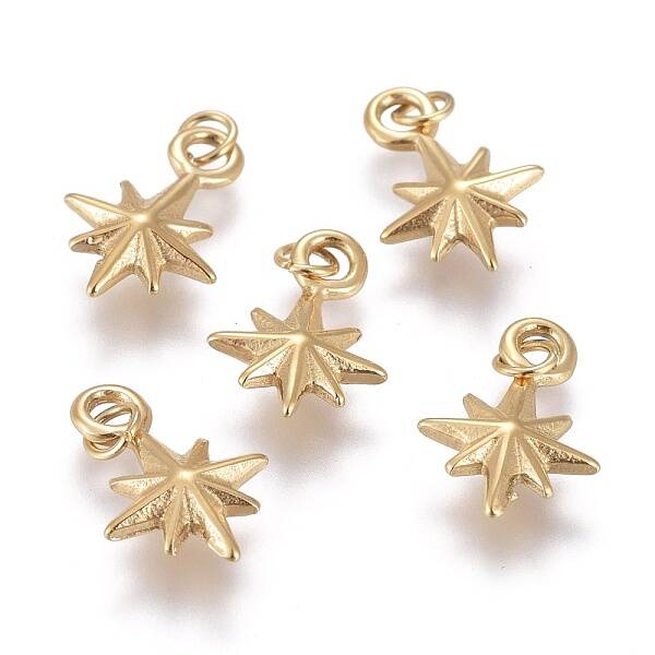 Ion Plating(IP) 304 Stainless Steel Charms
