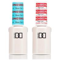 DND GEL Top and Base Combo No Cleanse Gel Polish