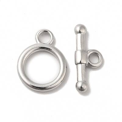 Non-Tarnish 304 Stainless Steel Toggle Clasps