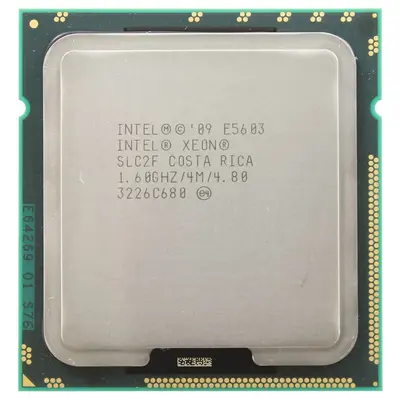 633791-L21 HP 1.60GHz 4.80GT/s QPI 4MB L3 Cache Socket LGA1366 Intel Xeon E5603 Quad-Core Processor Kit for ProLiant DL360 Ge...