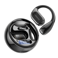 MINISO MS169 Open Wireless Earbuds Bluetooth, Headphones Stereo,Built-in Mic Headset,headphones Stereo,30H Long Playtime,High...