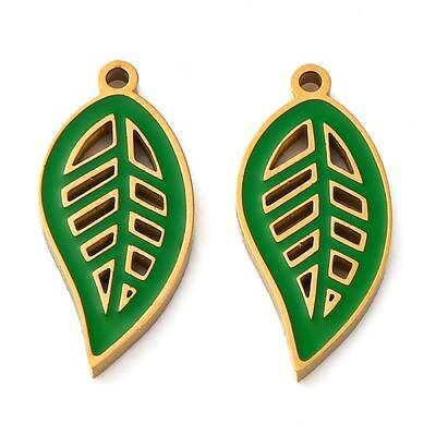 304 Stainless Steel Enamel Pendants