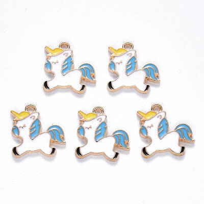 Alloy Enamel Pendants