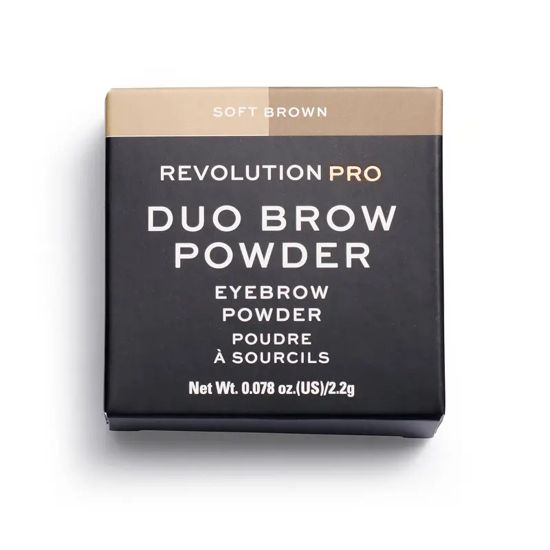Makeup Revolution REVOLUTION PRO Vegan eyebrow powder brown soft 22g