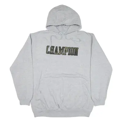 CHAMPION Mens Grey Hoodie XL