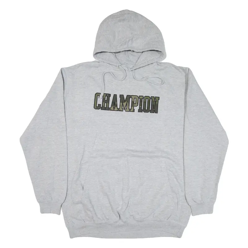 CHAMPION Mens Grey Hoodie XL