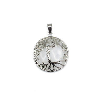Natural Quartz Crystal Pendants