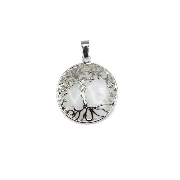 Natural Quartz Crystal Pendants